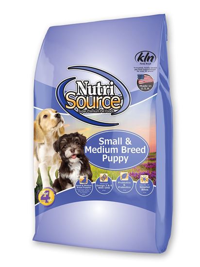 NUTRISOURCE G.F. SMALL/MED PUPPY