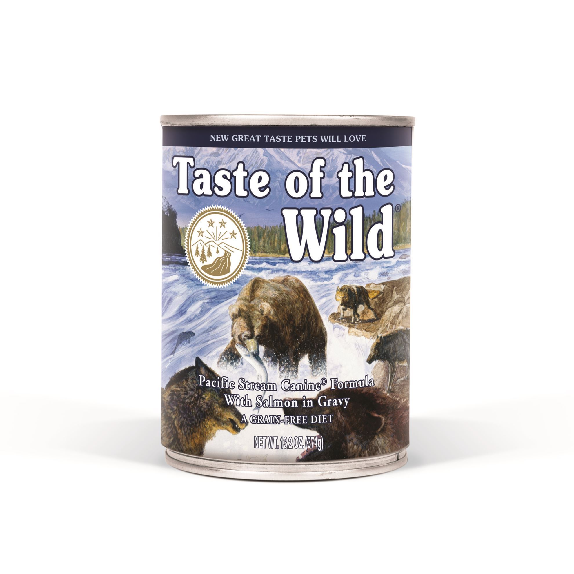 Wholesale Pet Food and Products Village Pet ProductsTASTE OF THE WILD PACIFIC STREAM 13.2 OZ DOG CANS 10#